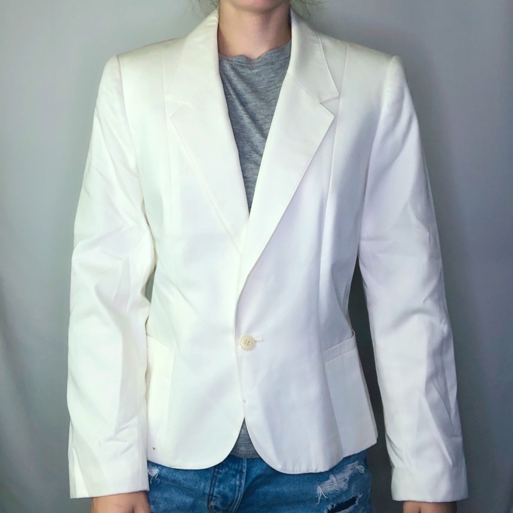 Paul Stanley Vintage Blazer Long Sleeve Business Professional Workwear Classic